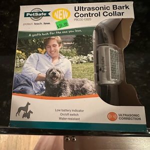 Dog ultrasonic, bark control collar